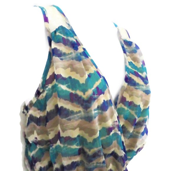 B Jewel Dress Mini Peekaboo Cutout Back Lace M - Picture 4 of 9